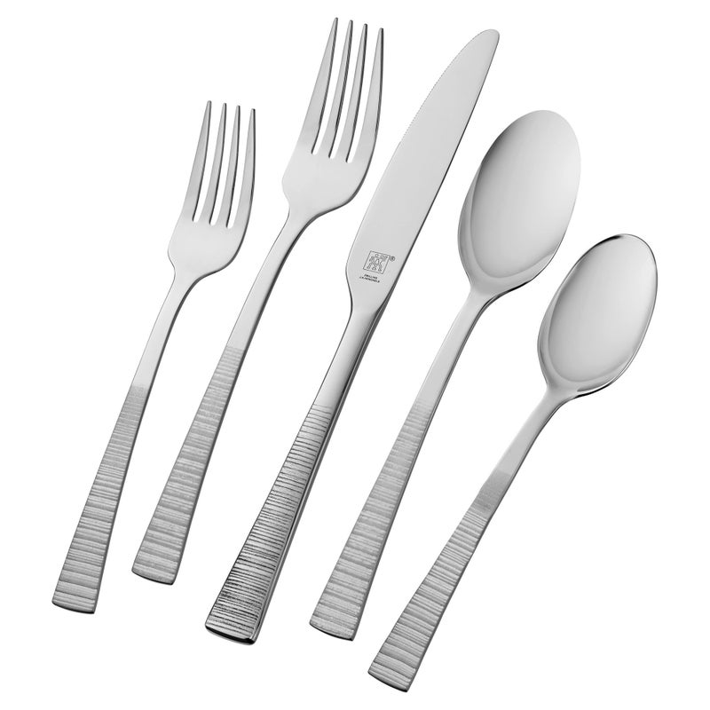 ZWILLING JA Henckels Kingwood 20pc 1810 Stainless Steel Flatware Set - Image 2