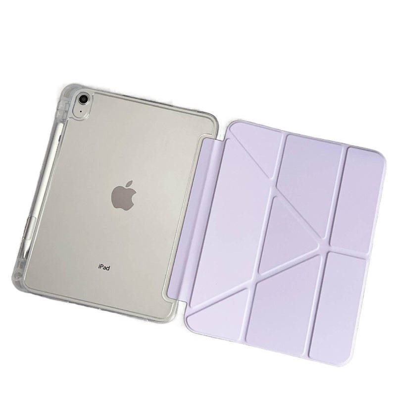 حافظة آيباد ذكية متوافقة باللون بنفسجي iPad مع عدة موديلات آيباد للسفر للمكتب للاستخدام الخارجي - Image 1