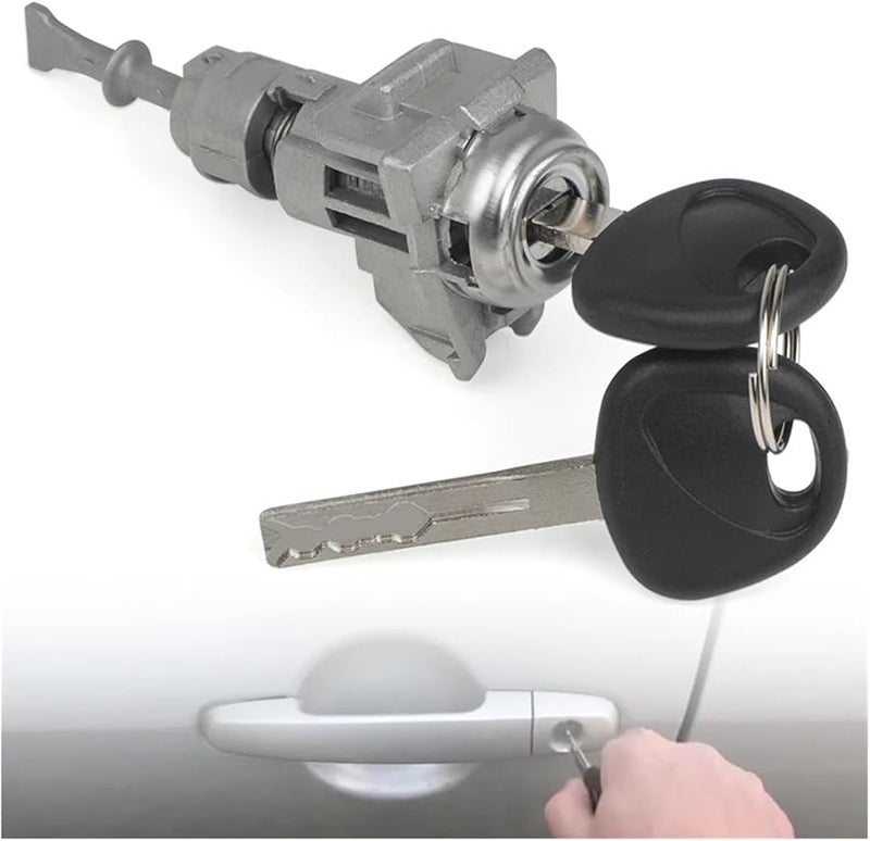 Front Left Door Lock Cylinder With Key Set 81970 1WA00 For Kia Rio 2012 2017 Replacement - Image 3