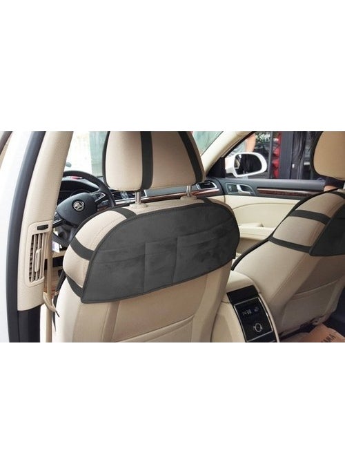 Kırcalı - Ford Mondeo New Generation Seat Protector 2015 and Later Front 2-Piece Cover Cushion Black - Image 1