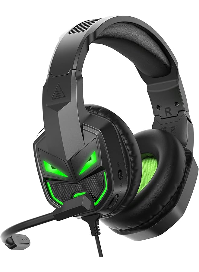 EKSA Fenrir S Gaming Headset For Xbox Series X/S Xbox One Ps5 Ps4 Pc Switch Noise Cancelling Microphone Comfortable Ear Pads 50 Mm Drivers Rgb Light One Key Control Birthday Gift - Image 1
