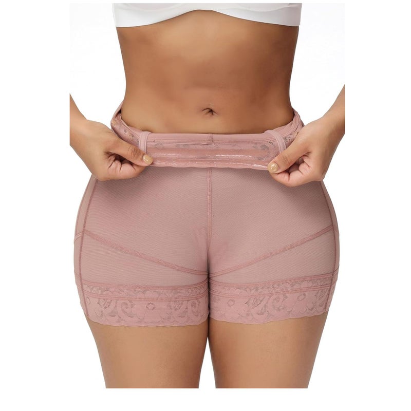 E-Commerce Boxer Pants Lace 4-Bone Non-Slip Glue Drop Explosions Body High Waist Abdomen Body Shaping Body Pants Faja - Image 4
