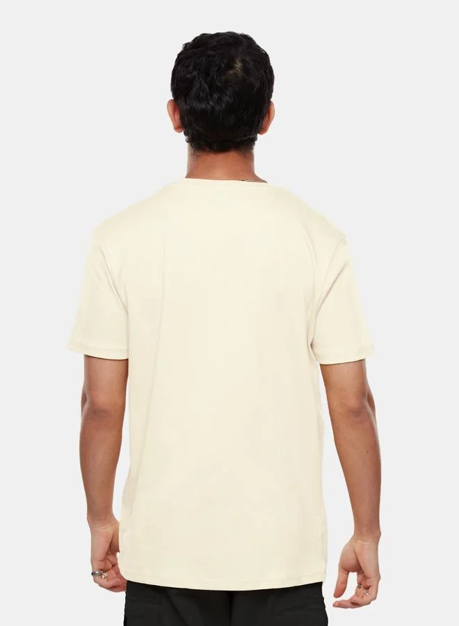 ذا سوليد ستور تيشيرت انترلوك سادة بأكمام قصيرة