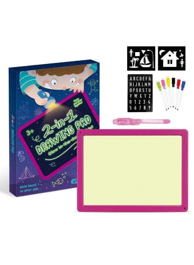 2-in-1 Luminous Drawing Board for Kids - Image 2