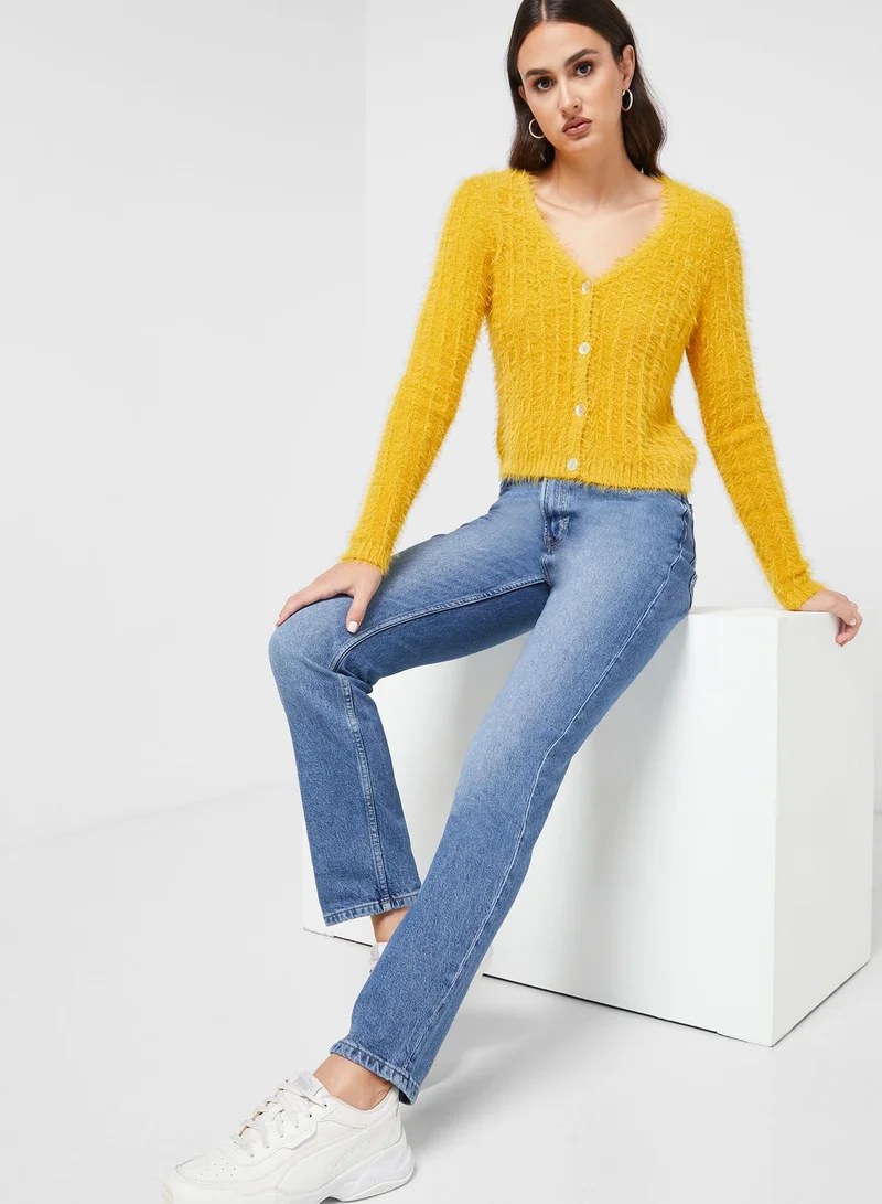 VERO MODA Button Detail Knitted Cardigan