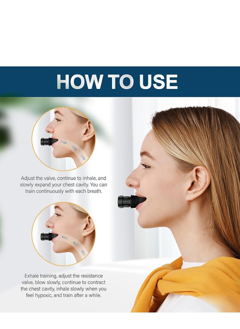 Your Respiratory Muscles Anywhere with Our Portable Lightweight Lung Exerciser - Compact Silicone Breathing Exercise Device for Adults - pzsku/Z03DDD34ADBA2EE1220F2Z/45/_/1706712177/071bd319-7f27-4842-a513-f23435209b00