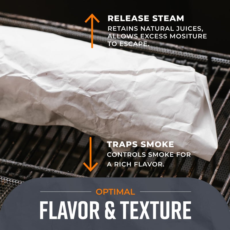 Bryco Goods White Kraft Butcher Paper Roll - 18'' x 150' - Versatile & Durable - Ideal for Packaging, Grilling, Smoking Meat and BBQ - Unwaxed & Uncoated Butcher Paper for Sublimation - Made in USA - Image 3