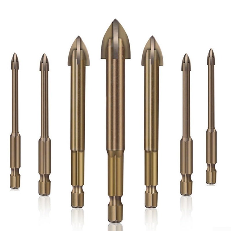 312 ملم طويلة 7 ملم مثاقب هندسية للاستخدام مع الماء أو سائل التبريد - Image 3