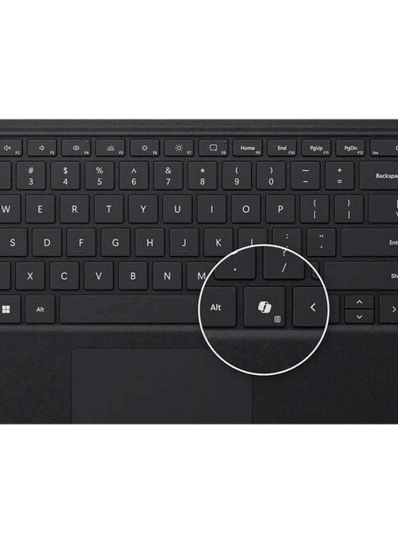 Microsoft Renewed - Surface Pro Keyboard Type Cover Black - Image 2