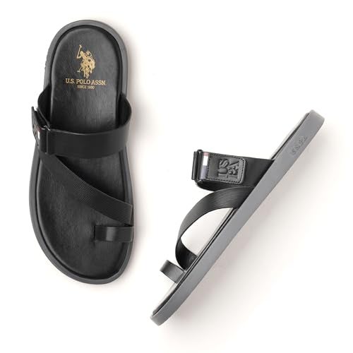 U.S. Polo Assn. Unisex JAVI Slippers - (UK7) (US8) (2FD25273Z01) - Image 1