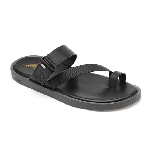 U.S. Polo Assn. Unisex JAVI Slippers - (UK7) (US8) (2FD25273Z01) - Image 2