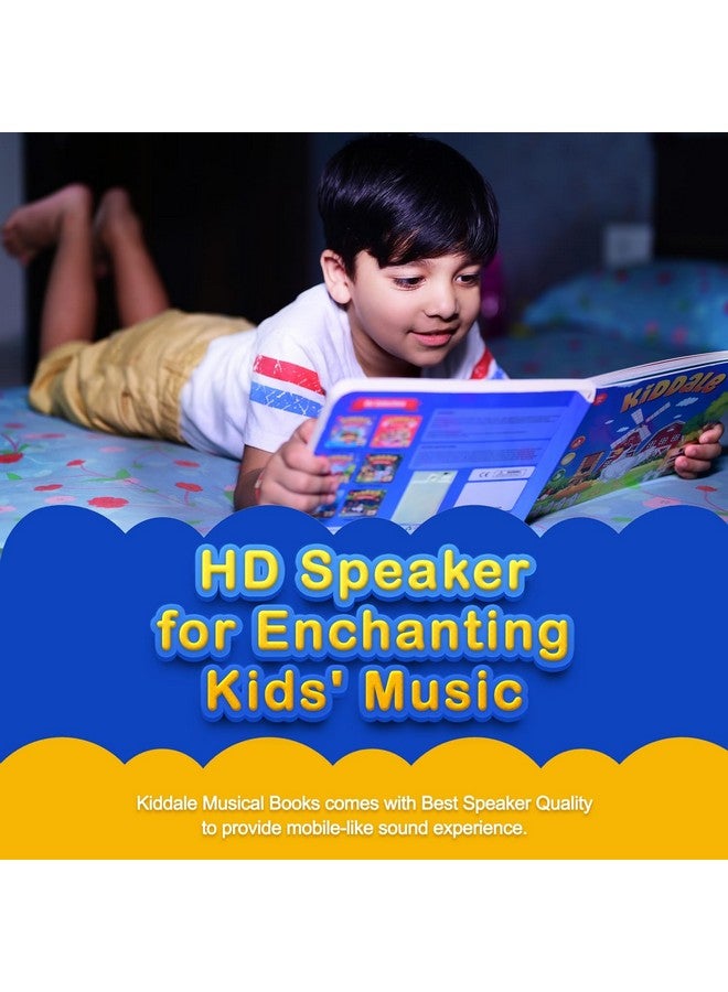 كيدال كتاب 28 صوتًا موسيقيًا لحيوانات المزرعة | 16 أغنية أطفال صوتية تعليمية | كتاب تفاعلي وذكائي | أفضل بديل لإبعاد الأطفال عن الهواتف المحمولة والشاشات | هدية مثالية للأطفال بعمر 1 و2 و3 سنوات، متعدد - Image 5