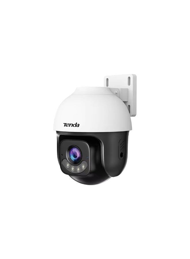 Tenda 3K 360°Outdoor Security Camera - 5MP, Pan/Tilt,Color Night Vision with 4 Spotlights, Dual WiFi Antennas, AI Human & Vieche Detection, 2-Way Audio, Alexa, Plug-in Security Camera Outside(CH7) - Image 5