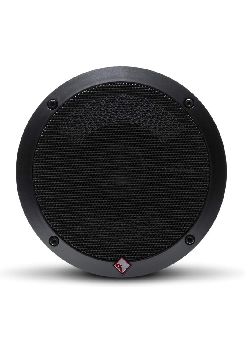 Rockford Fosgate Rockford Fosgate P1650 Punch 6.5 Inch 2-Way Coaxial Full Range Speaker Black Pair  - Image 3