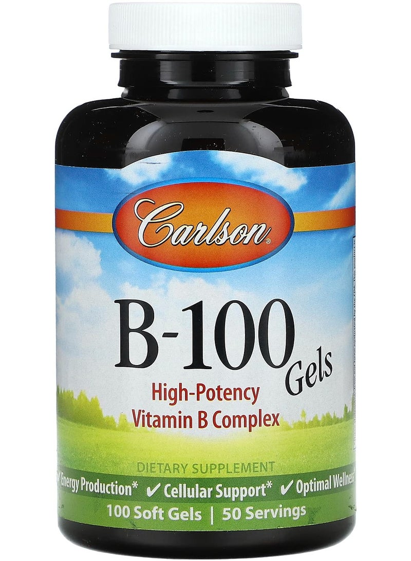 Vitamin B-100, 100 Soft Gels