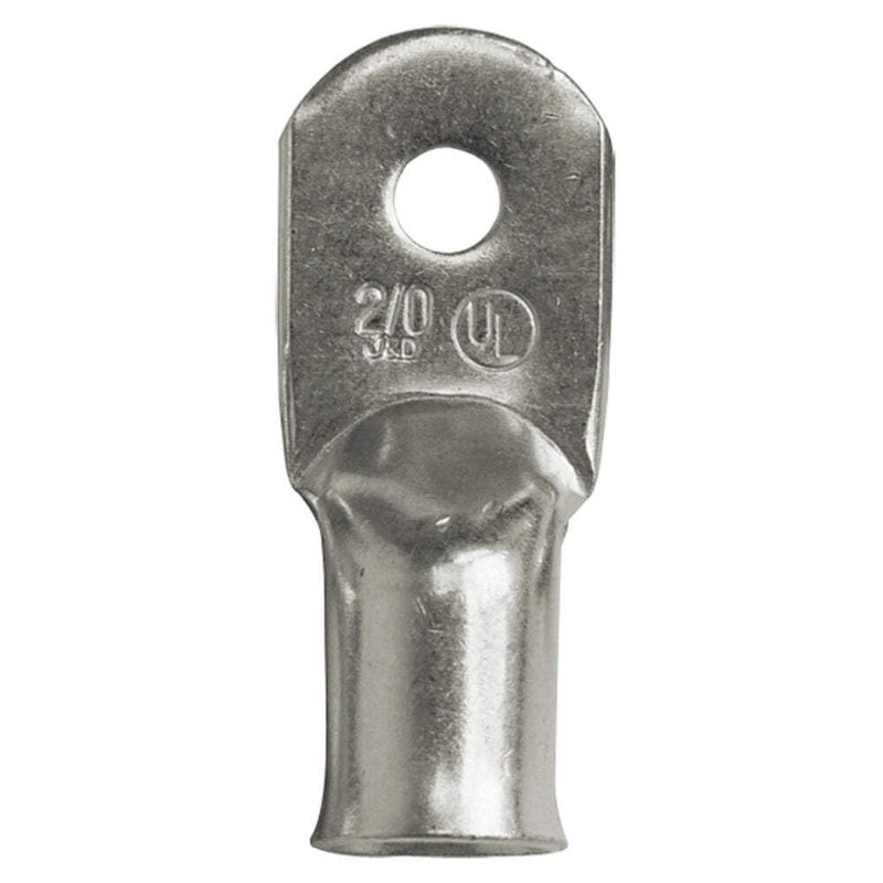 Ancor 242264 Marine Grade Electrical Heavy Duty Tinned Copper Lugs 2Gauge Size 14 Screw 25Pack