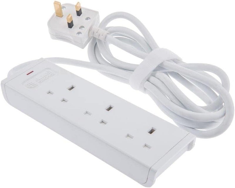 الفنار امتداد الطاقة 2X 4 مقابس 5 أمتار مع 3 مقابس 3 أمتار - Image 3