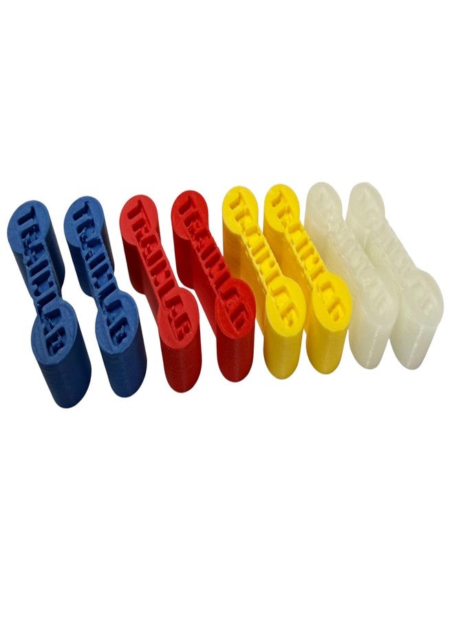 TrainLab.com DogBone Wooden Train Track Connectors, Adapters Compatible with Thomas and Friends, Brio, and All Wooden Railway Systems (8-Pack Fun Set for Kids and Adults) - Image 2