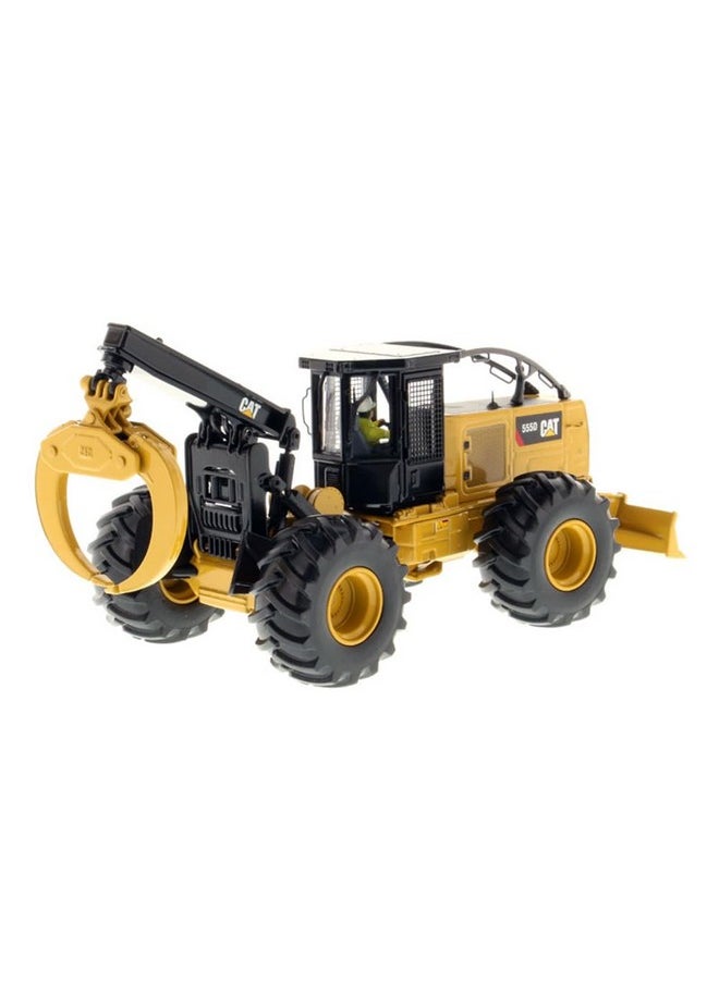 Diecast Masters Diecast Masters 1:50 Scale Caterpillar 555D Grapple Skidder | High Line Series Cat Trucks & Construction Equipment Model 85932  - Image 2