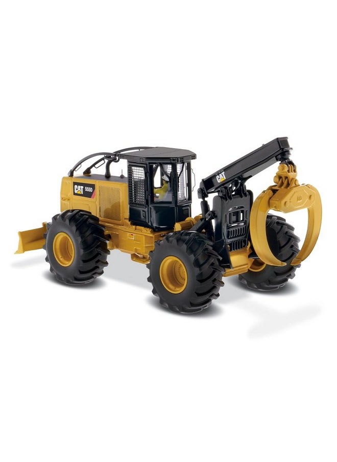Diecast Masters Diecast Masters 1:50 Scale Caterpillar 555D Grapple Skidder | High Line Series Cat Trucks & Construction Equipment Model 85932  - Image 1