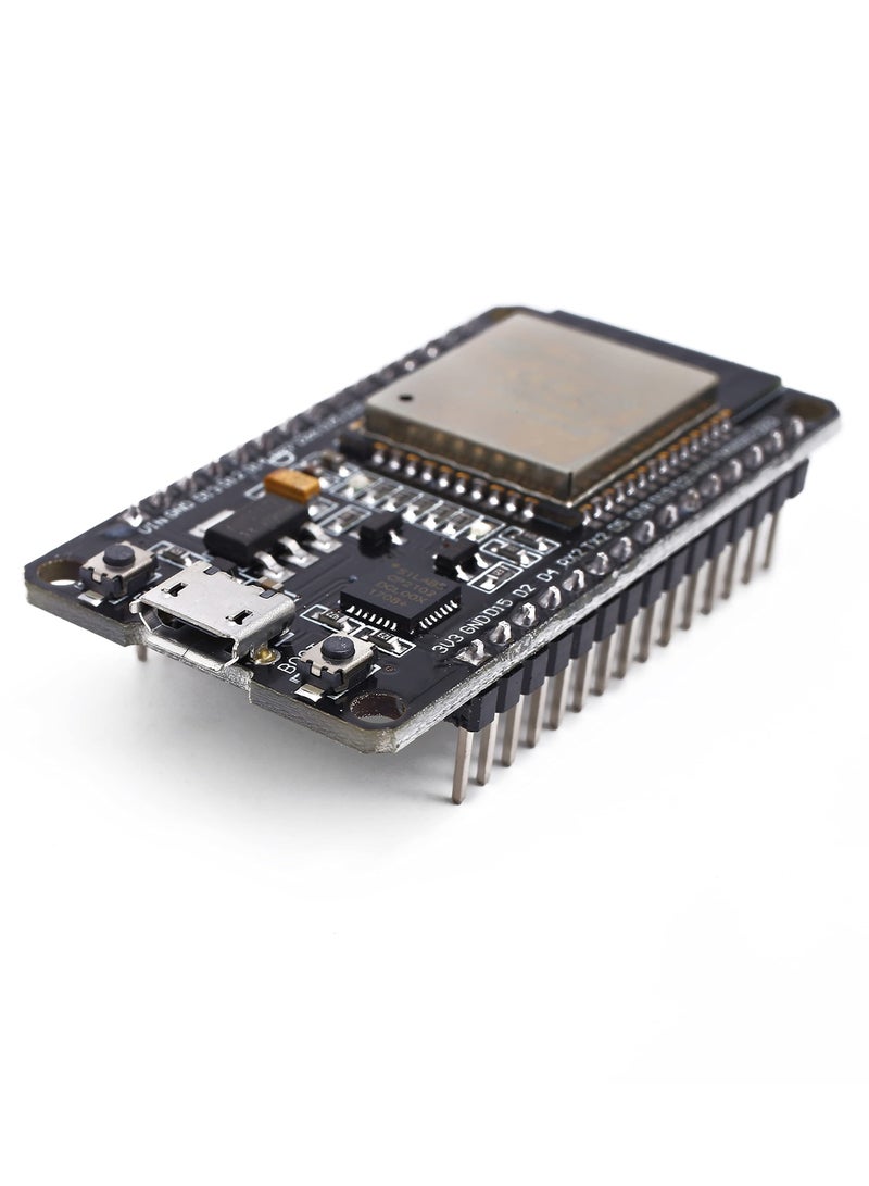 ESP32S ESP32 ESP-WROOM-32 لوحة تطوير بواي فاي بتردد 2.4 جيجا هرتز ثنائي النواة + بلوتوث 2 وظيفة متحكم دقيق لـ Arduino (ESP32 30P، 3 قطع). - Image 3