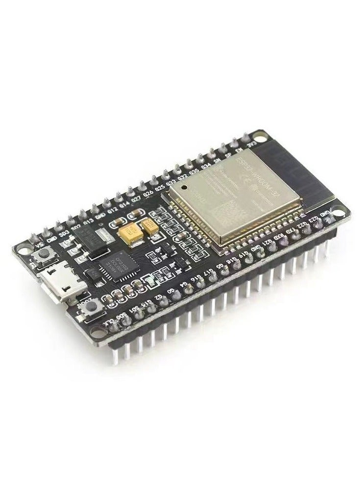 ESP32S ESP32 ESP-WROOM-32 لوحة تطوير بواي فاي بتردد 2.4 جيجا هرتز ثنائي النواة + بلوتوث 2 وظيفة متحكم دقيق لـ Arduino (ESP32 30P، 3 قطع). - Image 1