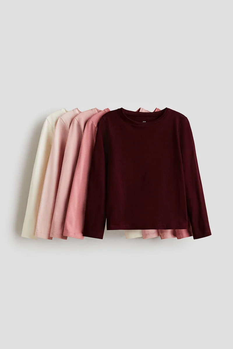 H&M 5-pack jersey tops