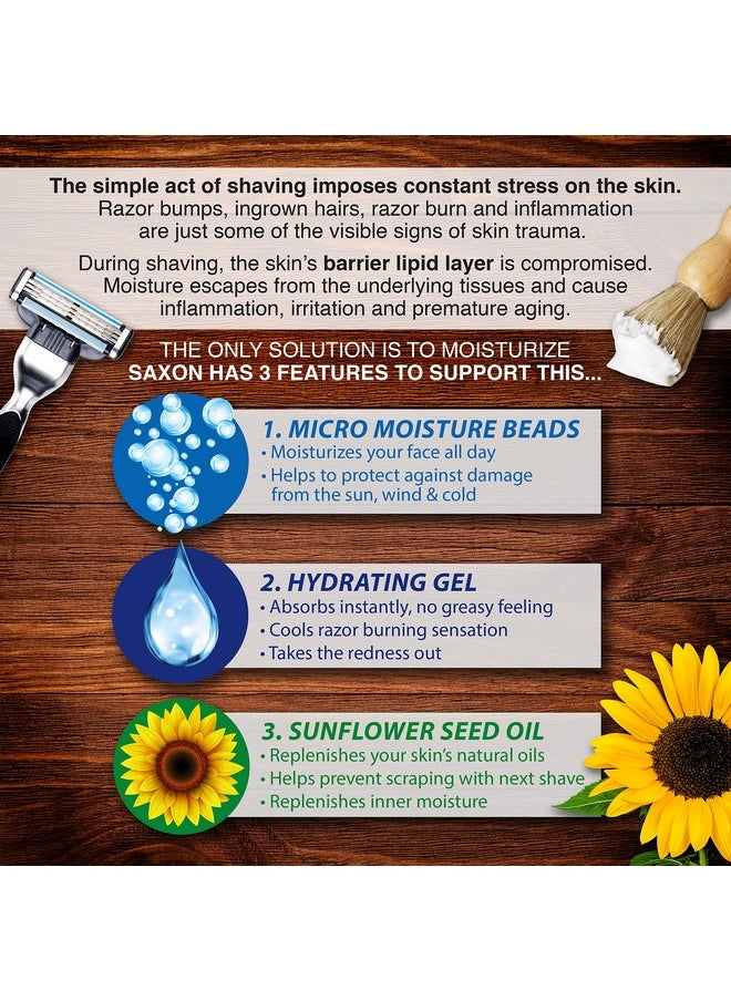 Saxon - Post Shave Cream With Micro Moisturizing And Conditioning Beads Woodspice - Image 1