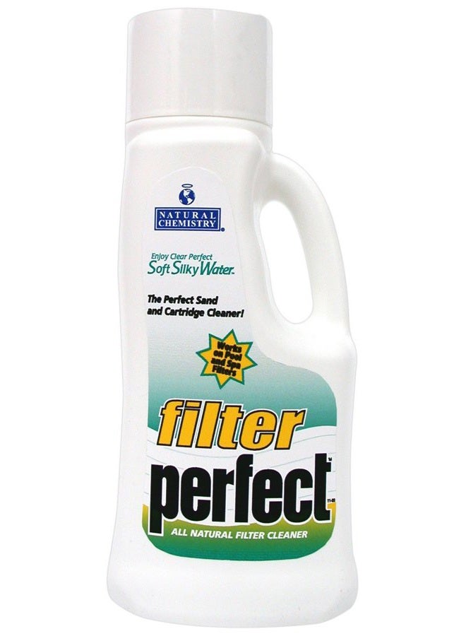Natural Chemistry 03215 Filter Perfect Pool Filter Cleaner, 1-Liter