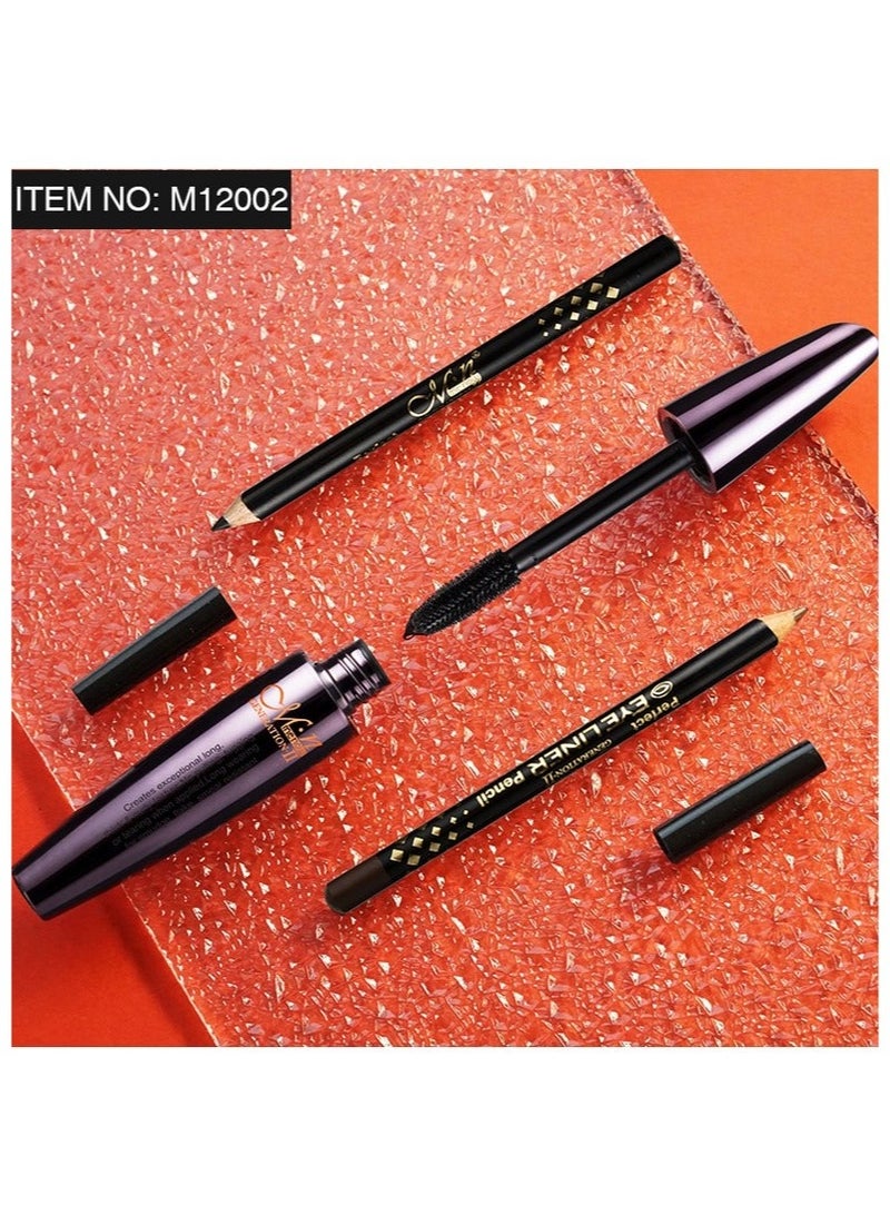 MN M12002 Curling Mascara Powerfull Mascara For Striking Effects - Image 3