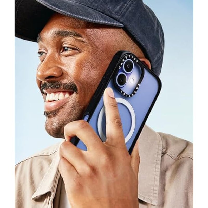 Casetify Impact Case for iPhone 15 【8.2ft 4X Military Grade Drop Protection/Compatible with Magsafe】 - Ciao Amore - Clear Black - Image 2