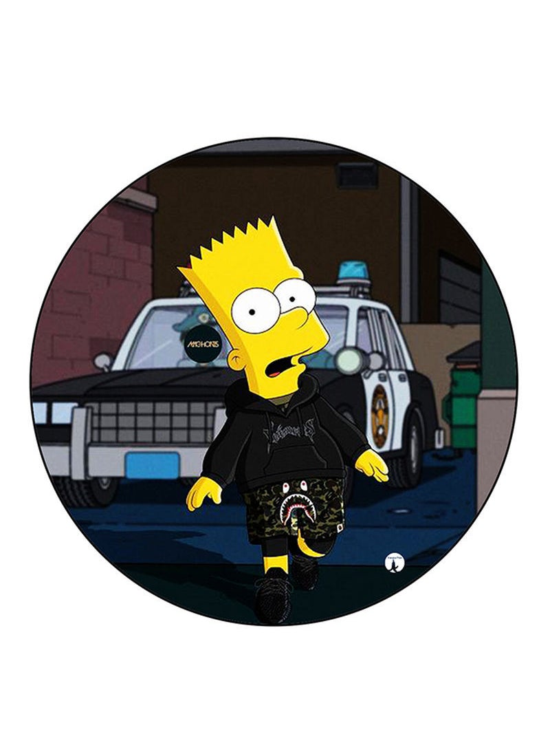 RKN Simpsons Printed Mouse Pad Multicolour 