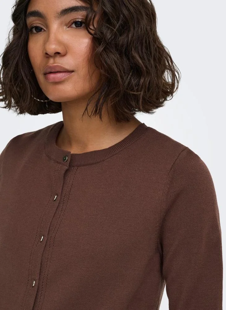 Only  Casual Frill Buttoned Cardigan for Women | Best Price UAE