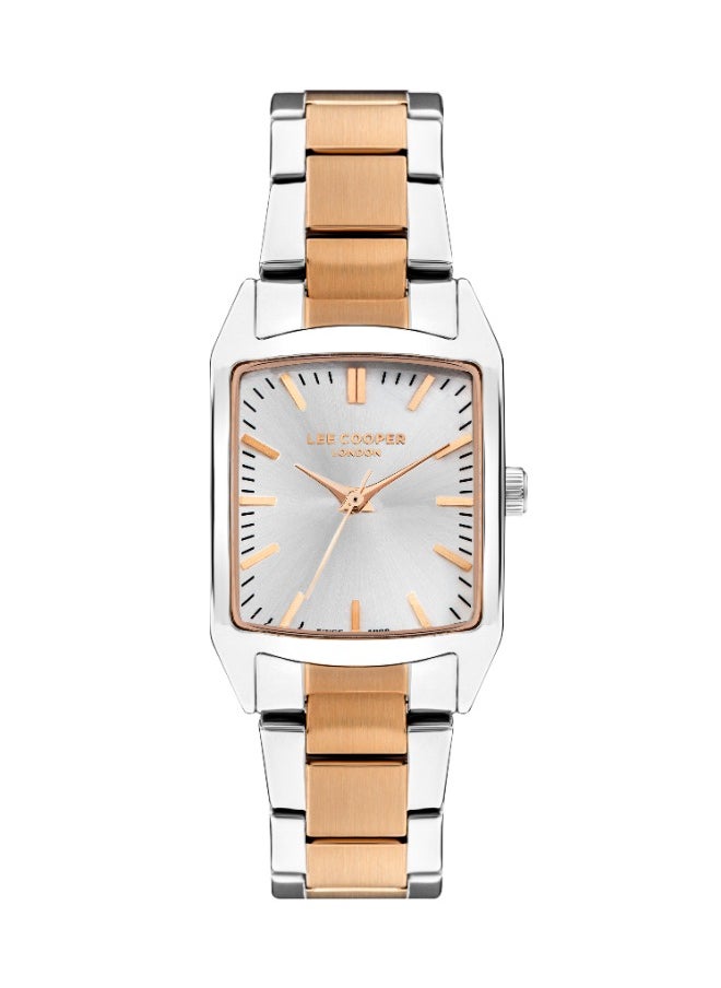 Lee Cooper - Lee Cooper LC07924.530 Women Analog Display Watch & Metal Strap Two Tone - Image 1