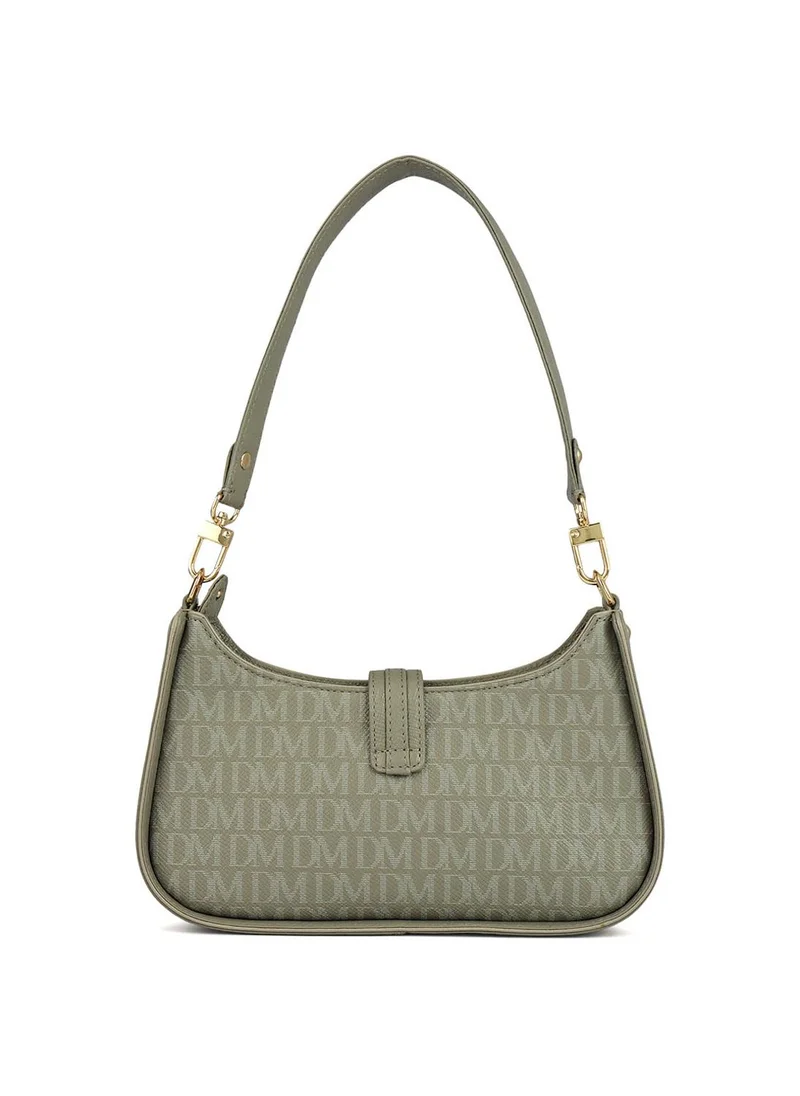 Da Milano  Genuine Leather Grey Sling Bag for Women | Best Price UAE
