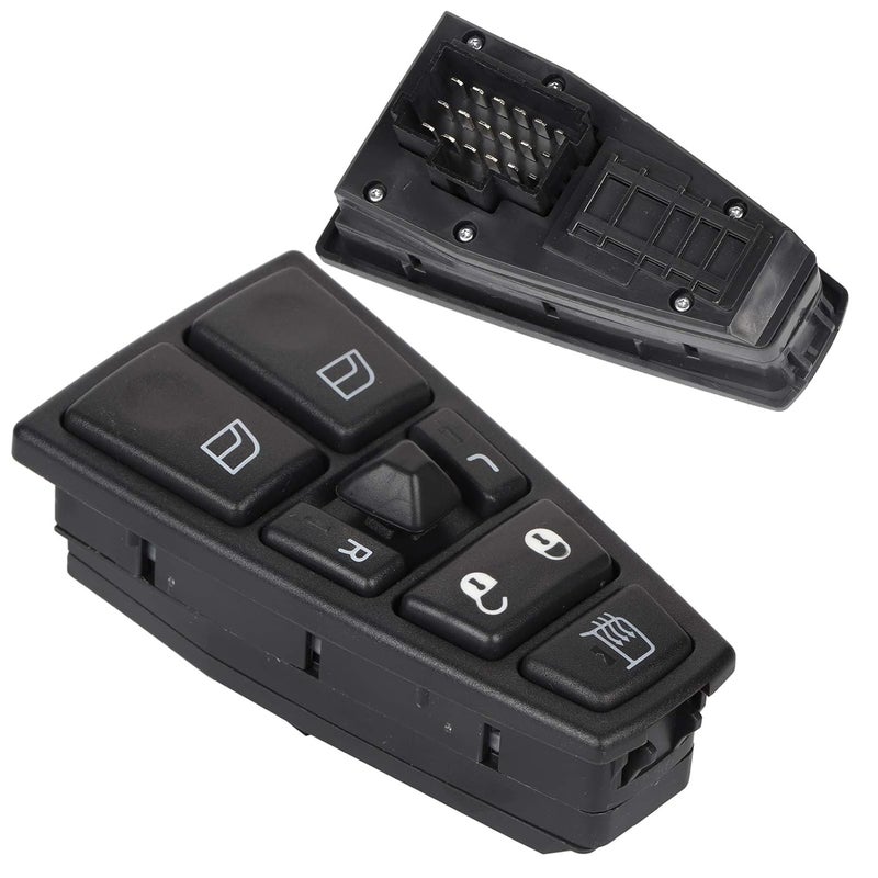 Zerodis Truck Power Window Master Lifting Switch Power Window OE Number 20752918 Driver Side Master Raise and Lower Control Unlock Button Compatible with FH12 FH13 FM VNL Lorry - Image 2