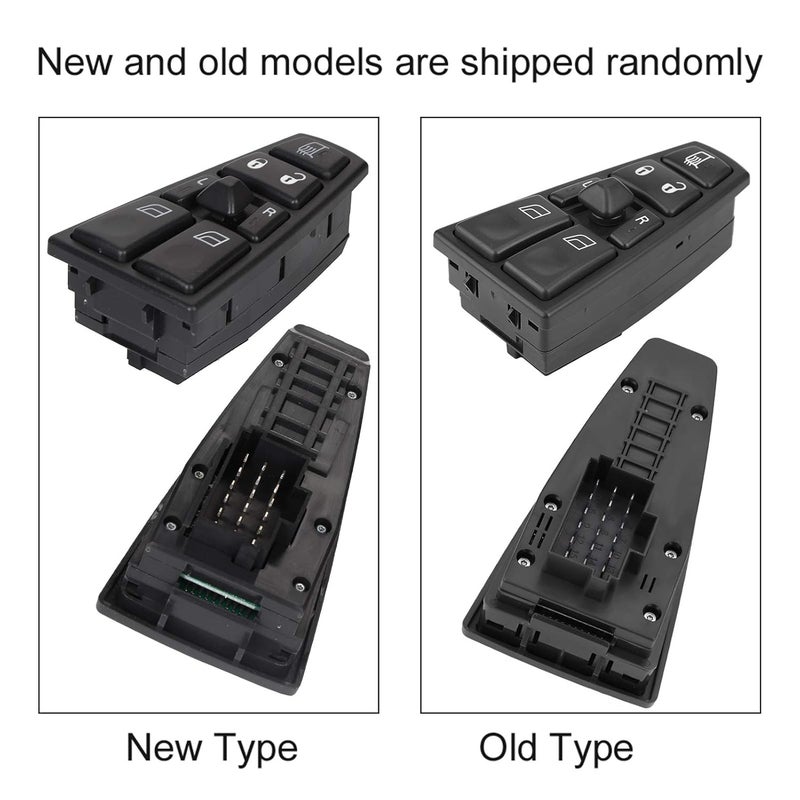 Zerodis Truck Power Window Master Lifting Switch Power Window OE Number 20752918 Driver Side Master Raise and Lower Control Unlock Button Compatible with FH12 FH13 FM VNL Lorry - Image 3