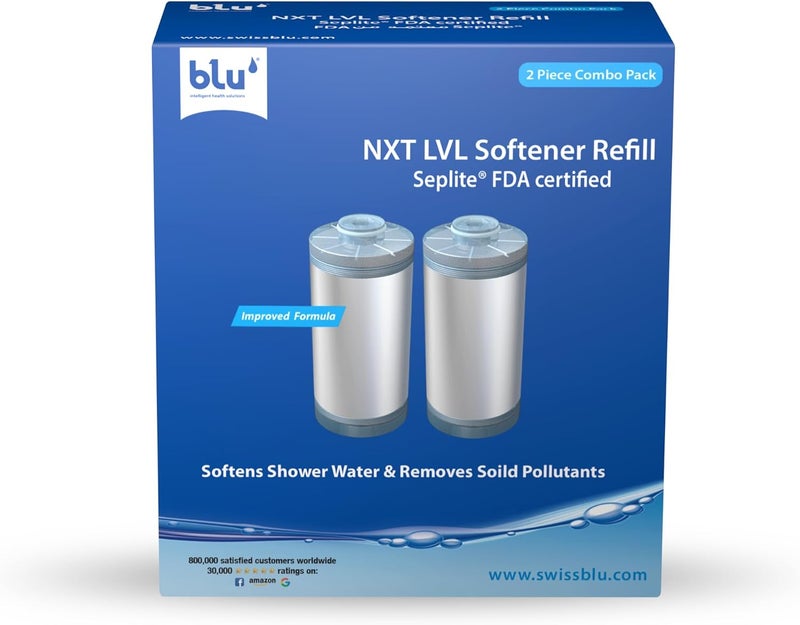 blu NXT LVL Softener Refill Seplite® FDA certified - Combo Pack (2 units Value Pack) - Image 1