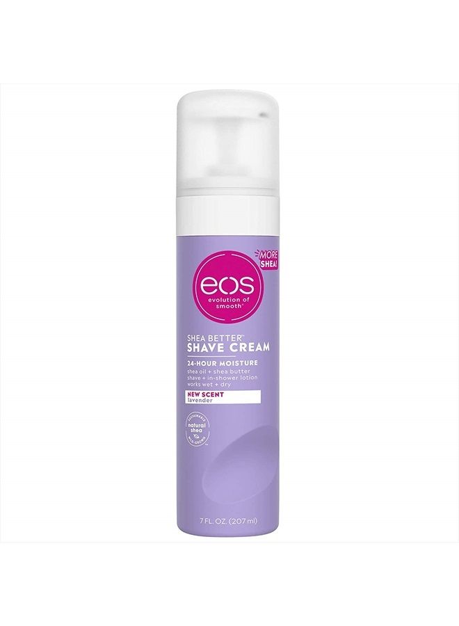 EOS Shave Cream, Ultra Moisturizing, Lavender Jasmine 7 fl oz (207 ml) - Image 1