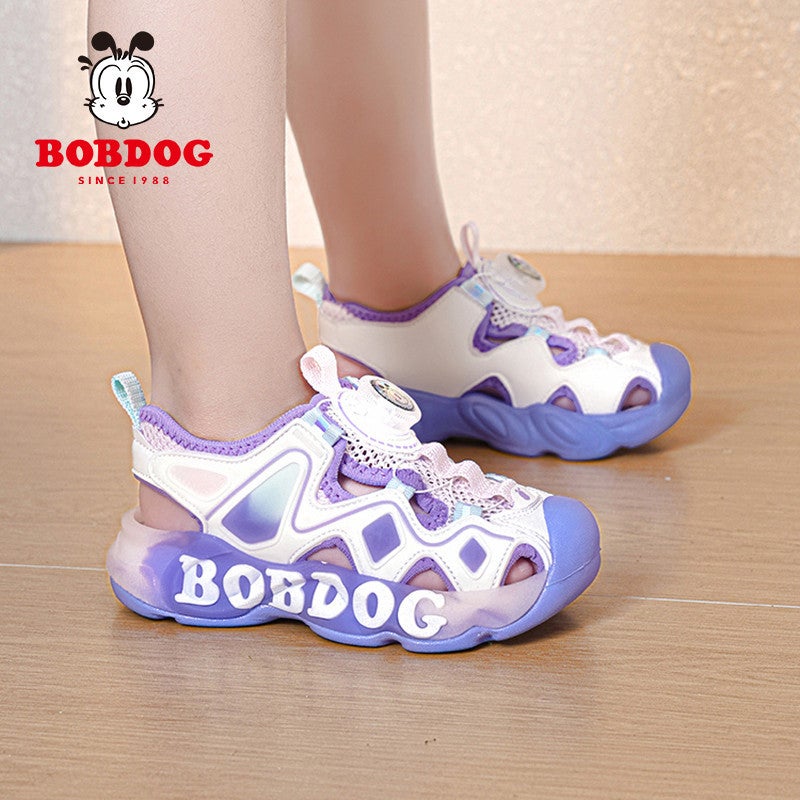 Babu Bean Children'S Shoes Boys Baotou Sandals 2025 Middle And Large Children'S Non-Slip Soft Sole Children'S Sports Sandals - Image 5