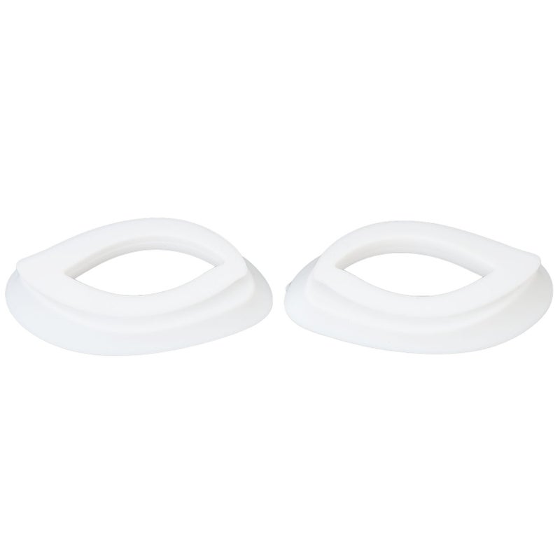 LED Photon Facial Cover Eye Cover Silicone Protective Eye Patch for Skin Rejuvenation Face Guard Device White - Image 1