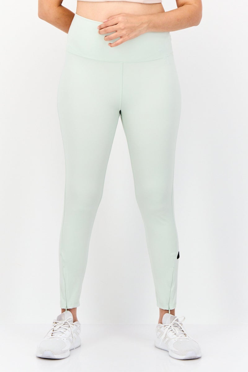 Adidas Women Sportswear Fit Training Tights, Mint Green - Image 1