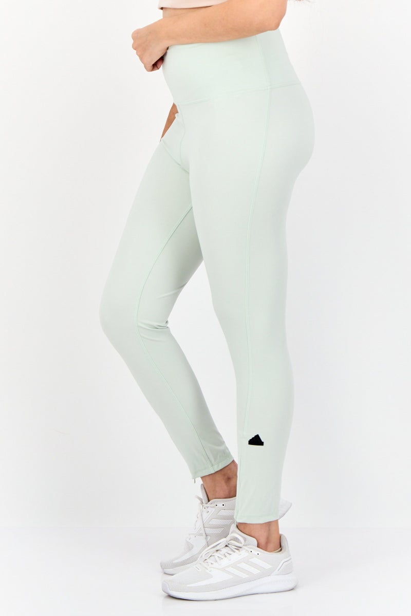 Adidas Women Sportswear Fit Training Tights, Mint Green - Image 3