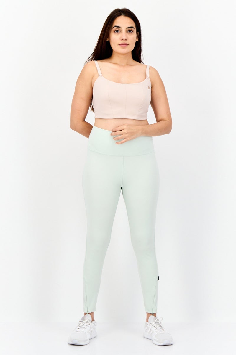 Adidas Women Sportswear Fit Training Tights, Mint Green - Image 2