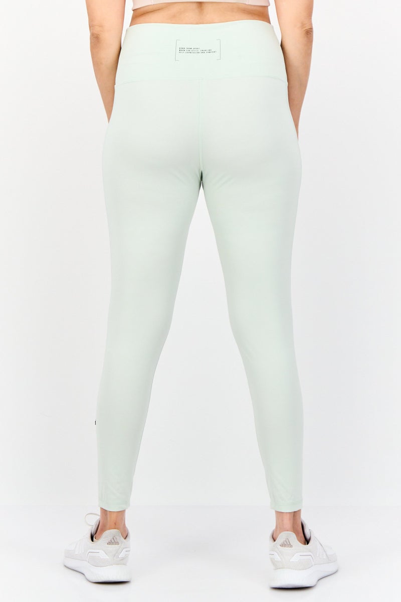 Adidas Women Sportswear Fit Training Tights, Mint Green - Image 4