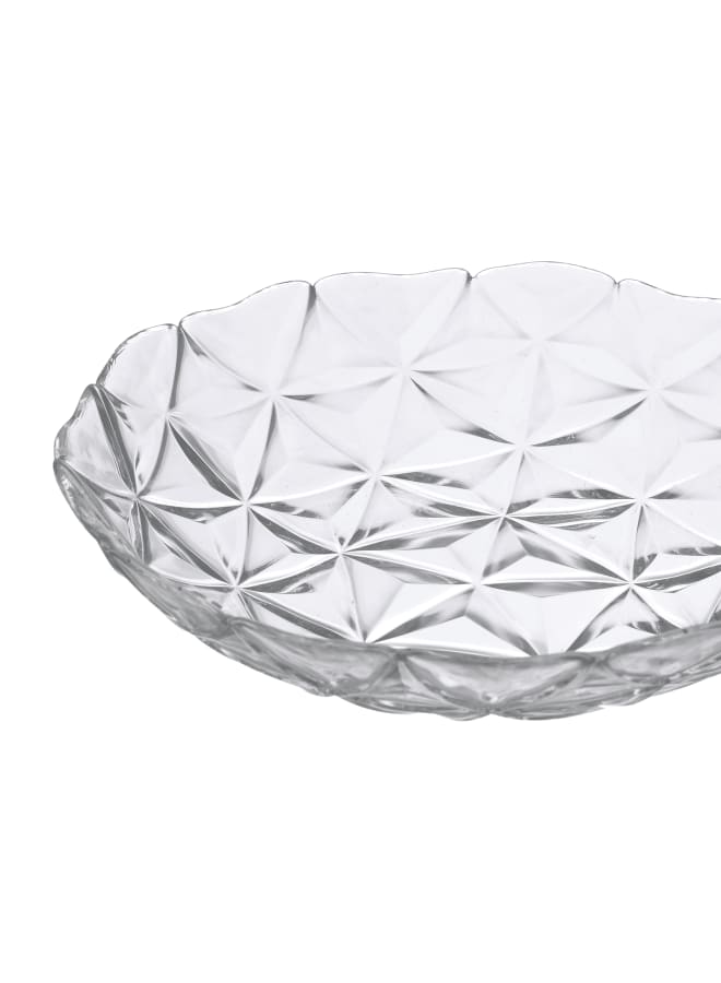 باساباتشي Estrella Glass Deep Plate 6 Pieces - 21cm Clear 21cm - Image 4