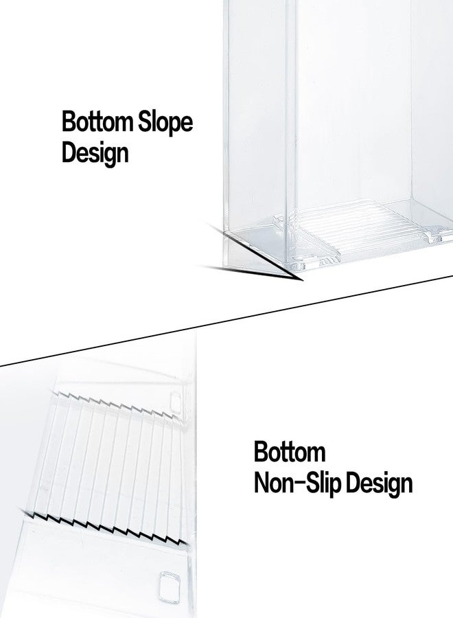 XGKHOM Space Saving 4" Wide Breastmilk Storage Bag Organizer for New Moms, Empty Breastmilk Storage Container for Fridge, Breast Milk Bag Holder with Paste or Screw Mount - Image 3