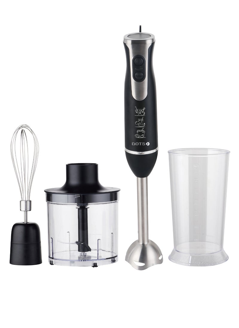 DOTS Dots Hand Blender, with accessories, 400W, MXH-402 steel 