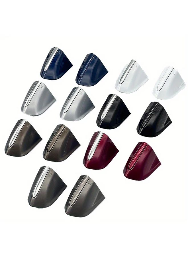 High Configuration Red Door Handle Key Bezel Cover Cap for Ford Fusion 2013 2020 Edge 2015 2020 Replacement - Image 3