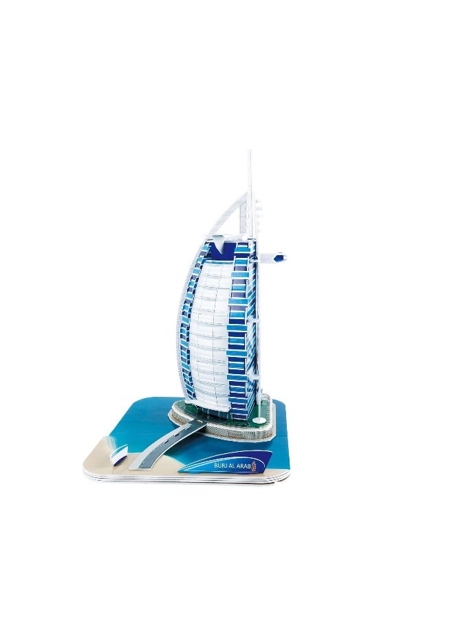 CubicFun 3D Puzzle Burj Al Arab - 46pc - Image 3
